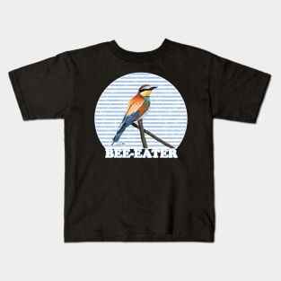 Bee-Eater Bird Watching Birding Ornithologist Gift Kids T-Shirt